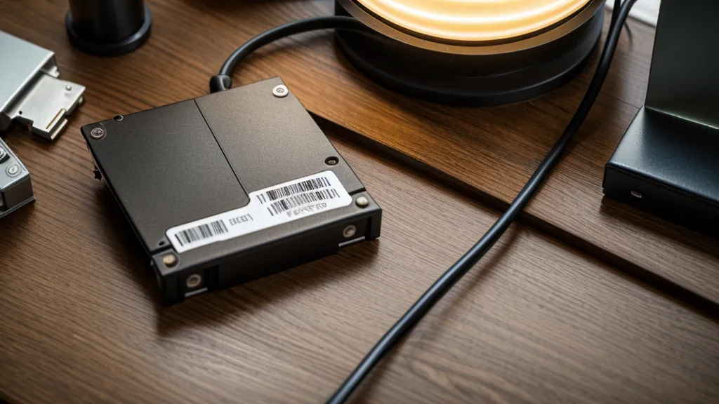 Vergleich zwischen einer schnellen SSD und einer alten Festplatte für Radionik-Datenbanken.