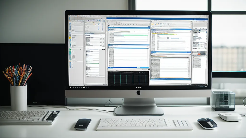 Nahaufnahme eines Software-Interfaces neben handgeschriebenen Notizen zur Bedienkomplexität.